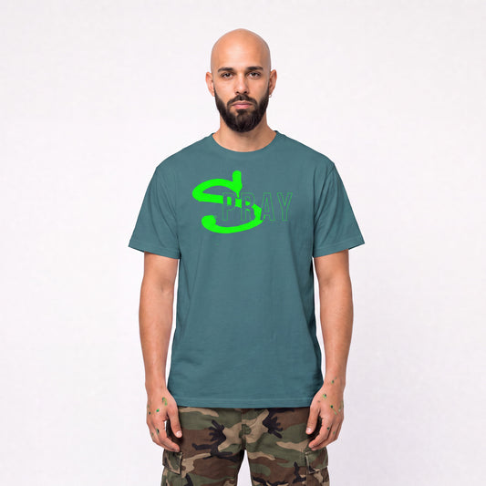 Spray T-Shirt Green