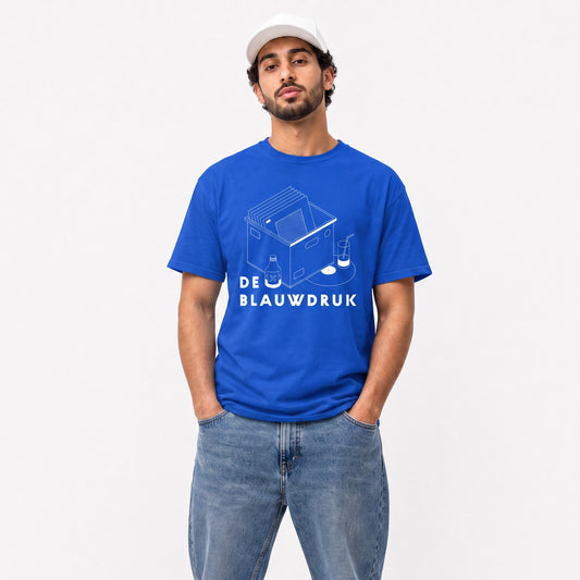 The Blueprint Podcast T-Shirt Blue