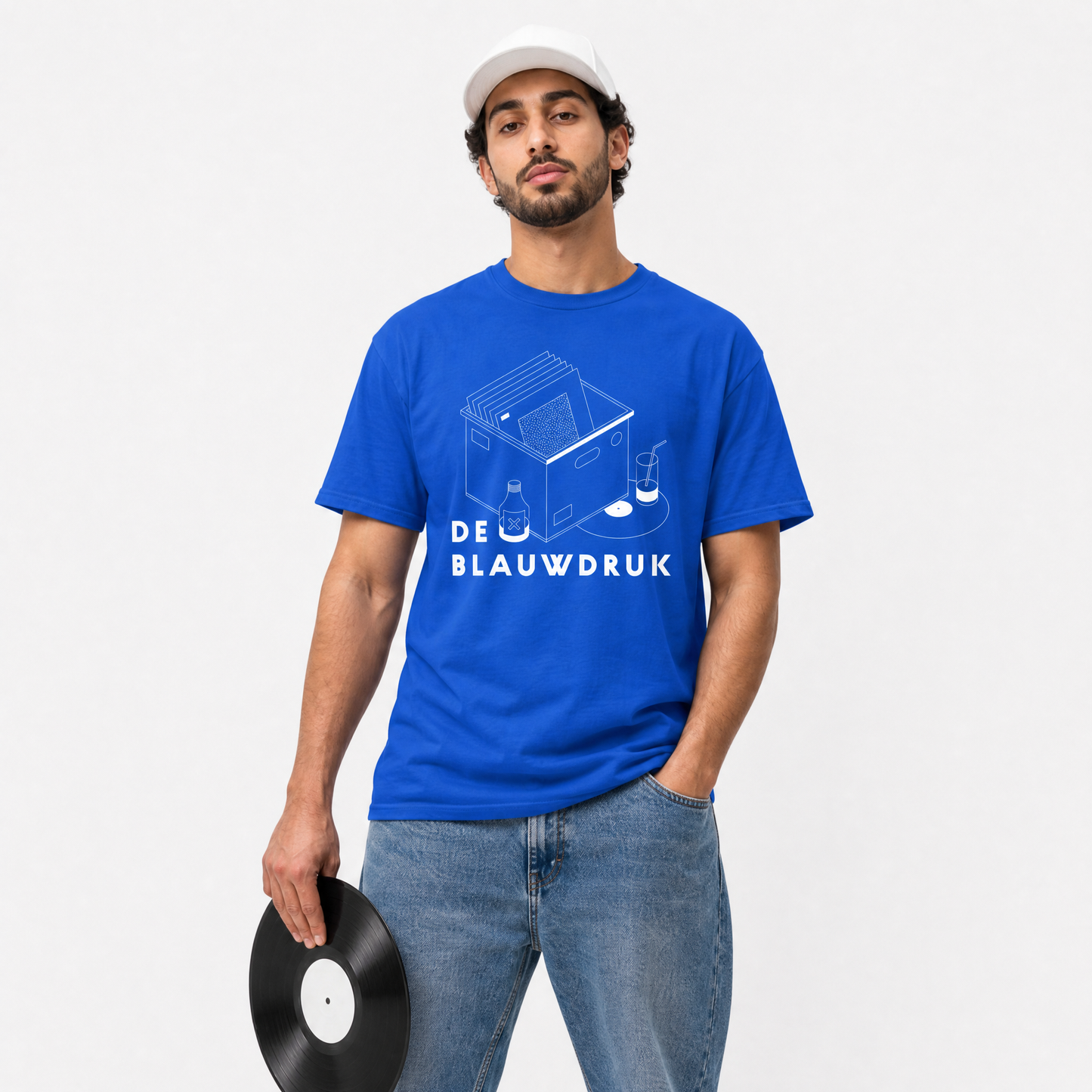De Blauwdruk Podcast T-Shirt Blue