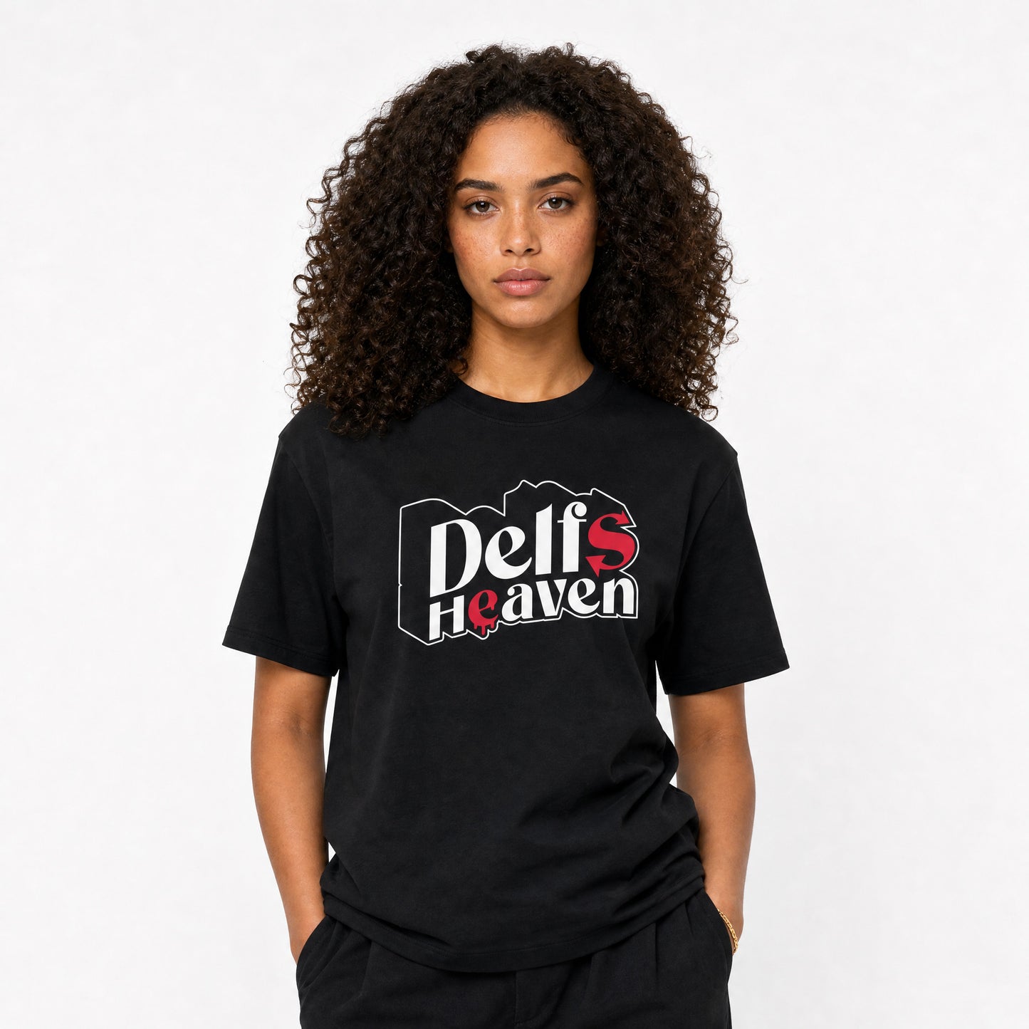 Delfsheaven T-Shirt Black