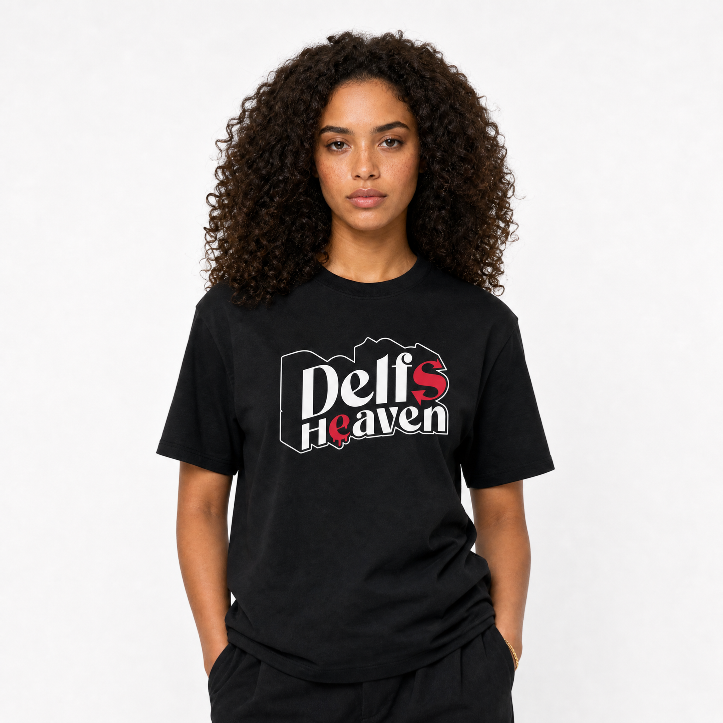 Delfsheaven T-Shirt Black