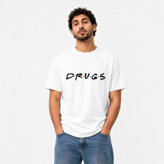 Drugs T-Shirt White