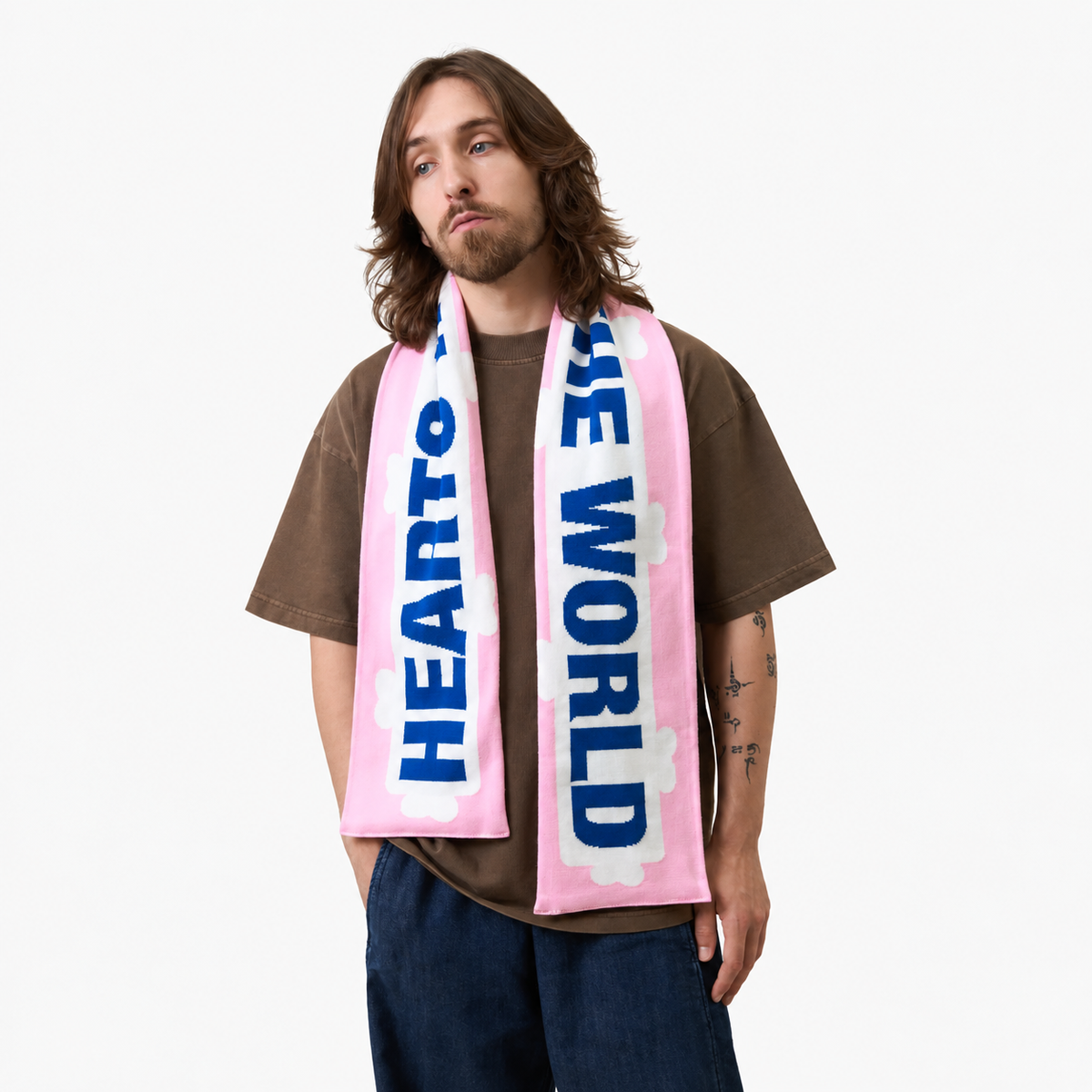 Hearts Rule The World Scarf
