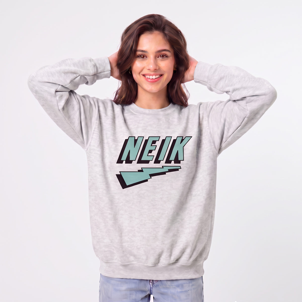 NEIK Sweater Ash Grey