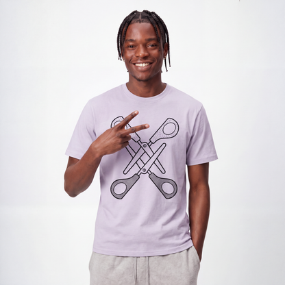 Scissoring T-Shirt Lilac
