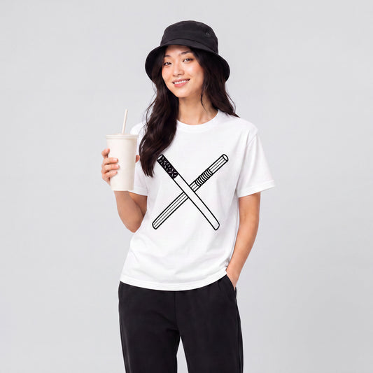Sip & Smoke T-Shirt White