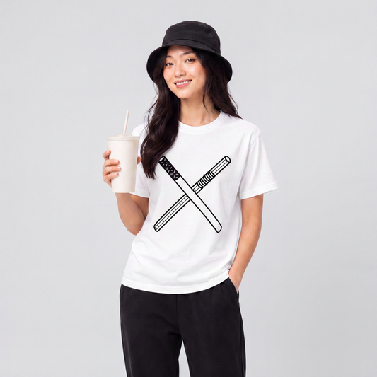Sip & Smoke T-Shirt White