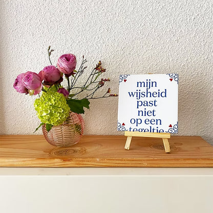 Wijsheid Tegeltje